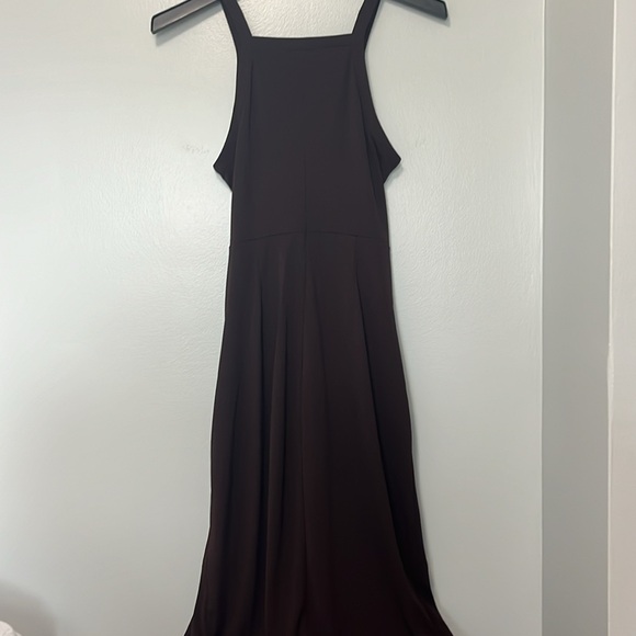 BCBGeneration twist front midi dress, Chocolate, Sz 10 NWT - Picture 7 of 11